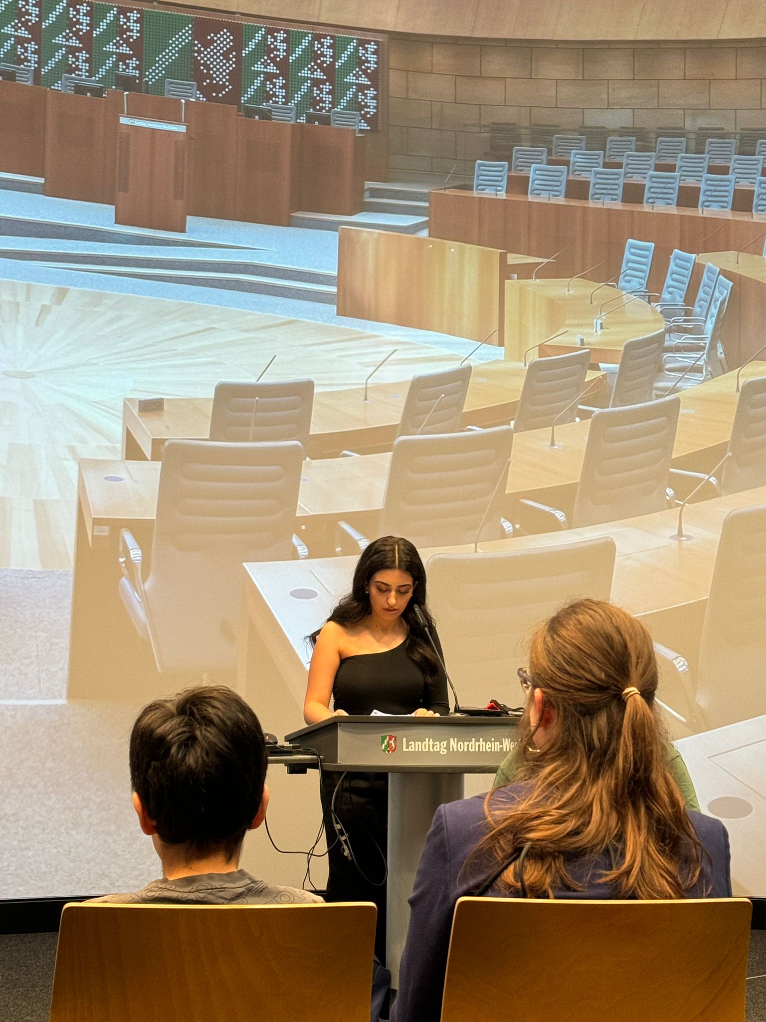 MNGE im Landtag in Düsseldorf